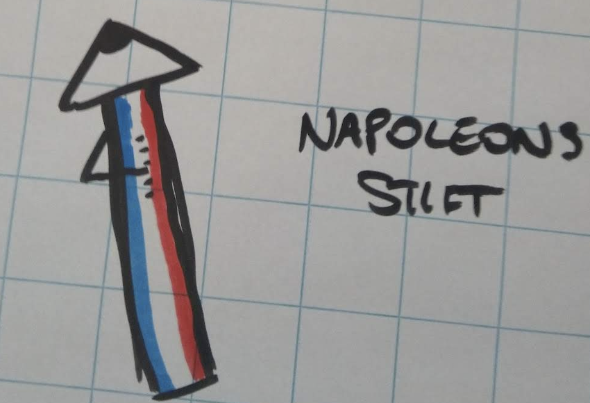 Napoleon's pencil